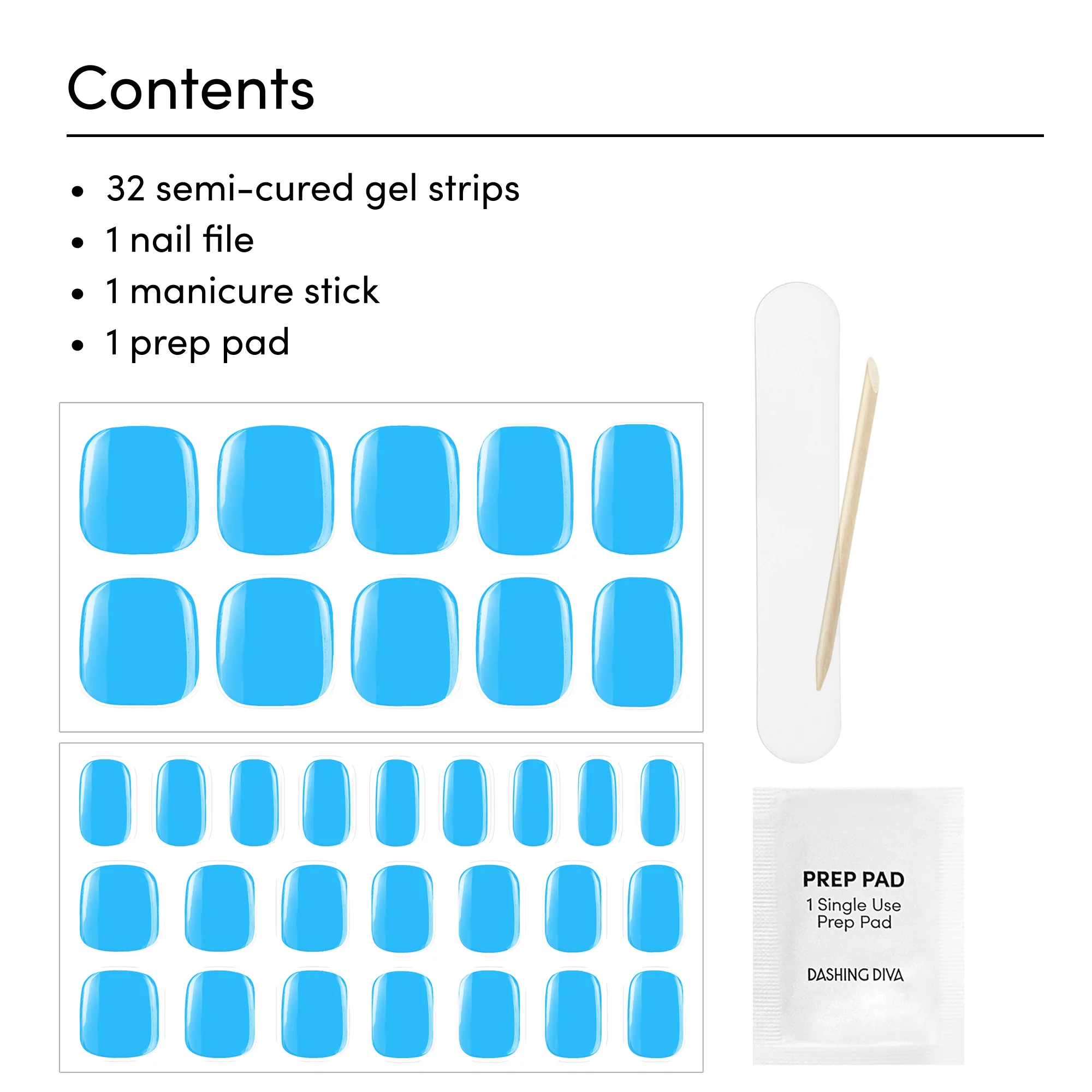 Blue Spirulina Glossy Pedi - Image 3