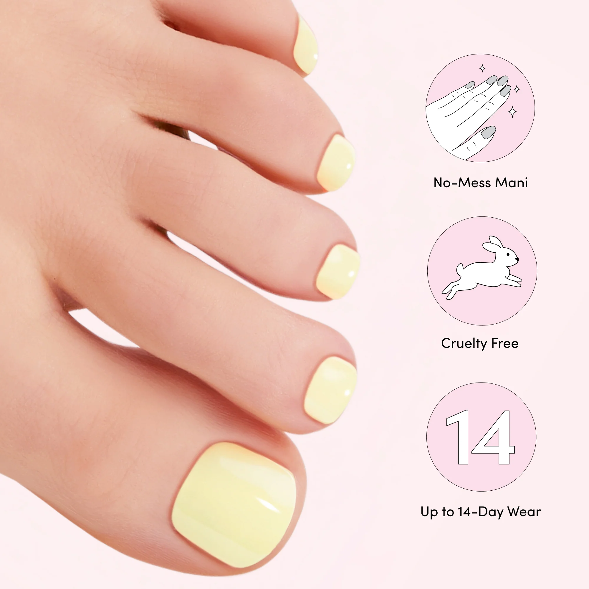 Spicy Lemonade Glossy Pedi - Image 5